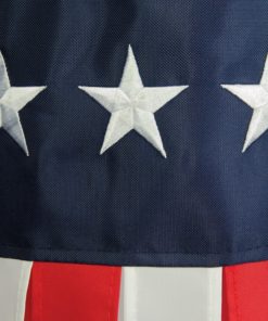 U.S. STARS AND STRIPES EMBROIDERED 60" WINDSOCK