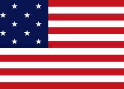 3 x 5 13 Stars Old Glory Nylon Flag