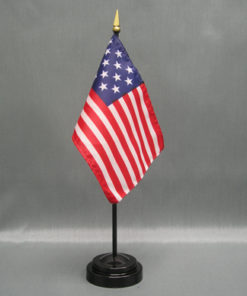 4" x 6" 15 Stars Old Glory Stick Flag