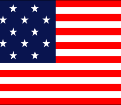 3 x 5 15 Stars Old Glory Nylon Flag