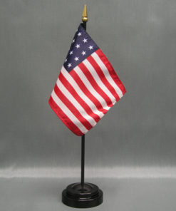 4" x 6" 20 Stars Old Glory Stick Flag