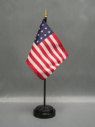 4" x 6" 20 Stars Old Glory Stick Flag