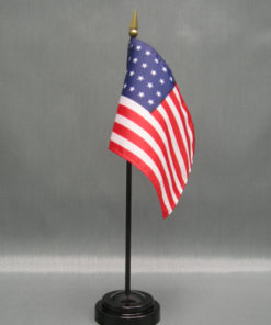 4" x 6" 23 Stars Old Glory Stick Flag