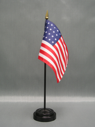 4" x 6" 23 Stars Old Glory Stick Flag