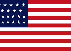 3 x 5 25 Stars Old Glory Nylon Flag