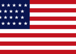 3 x 5 26 Stars Old Glory Nylon Flag