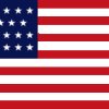 3 x 5 27 Stars Old Glory w/ Pole Hem & Fringe Nylon Flag