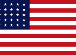 3 x 5 30 Stars Old Glory Nylon Flag
