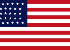 3 x 5 32 Stars Old Glory Nylon Flag