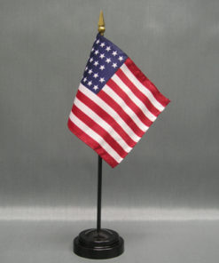 4" x 6" 33 Stars Old Glory Stick Flag