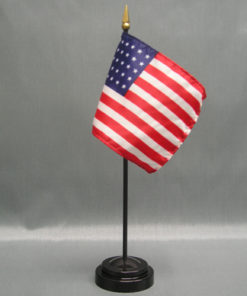 4" x 6" 35 Stars Old Glory Stick Flag