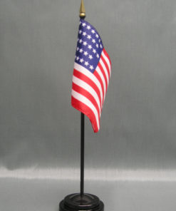 4" x 6" 36 Stars Old Glory Stick Flag