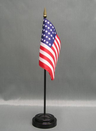 4" x 6" 36 Stars Old Glory Stick Flag