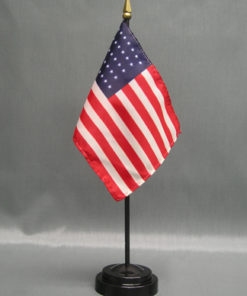 4" x 6" 37 Stars Old Glory Stick Flag