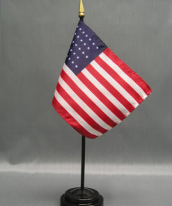 4" x 6" 38 Stars Old Glory Stick Flag