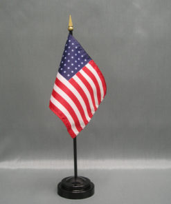 4" x 6" 48 Stars Old Glory Stick Flag