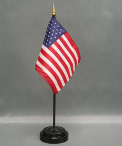 4" x 6" 49 Stars Old Glory Stick Flag