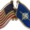 USA/NATO Friendship Lapel Pins