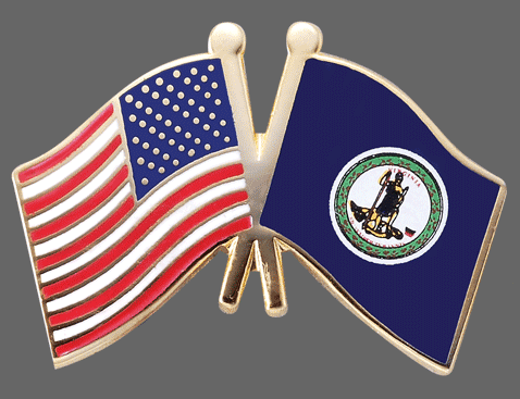 Virginia Friendship lapel Pins