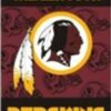 Washington Redskins 28"x44" D/S Banner