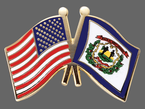 West Virginia Friendship Pins
