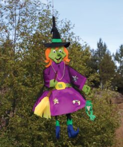 Witch 3D Wind Friend Windsock