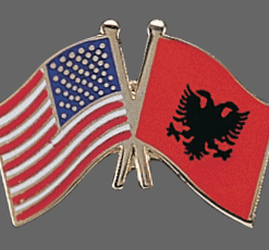 Albania Friendship Pins