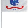 Army 4"x6" Rayon Stick Flag