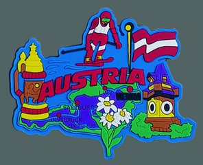 austria-country-magnet