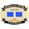 Korean War Veteran Belt Buckle