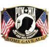 POW-MIA All Gave Some, Some Still Give U.S. Flags Belt Buckle