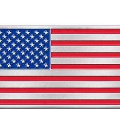 American Flag Buckle
