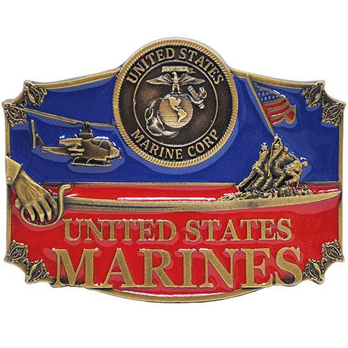 USMC Marines Action Belt Buckle