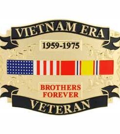 1959-1975 Brothers Forever Viet Vet Era Belt Buckle