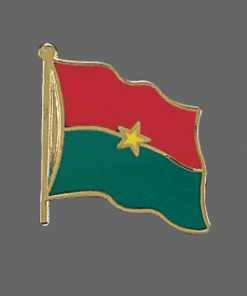 Burkina Lapel Pin