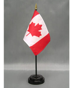 Canada 4"x6" Handheld Stick Flag