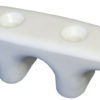 Cast Nylon Cleat - White