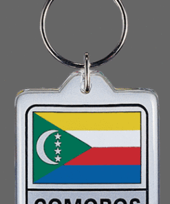 Comoros Key Chain