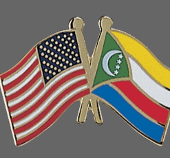 Comoros Friendship Pins