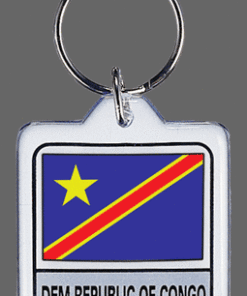 Congo Dem Rep Key Chain