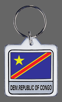 Congo Dem Rep Key Chain