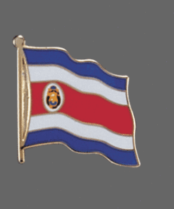 Costa Rica Lapel Pin