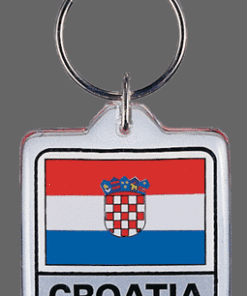 Croatia Key Chain