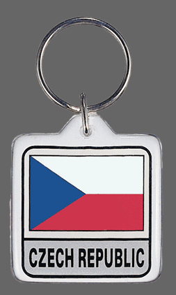 Czech Republic Key Chain