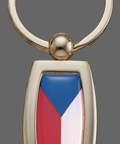 Czech Republic Key Chain