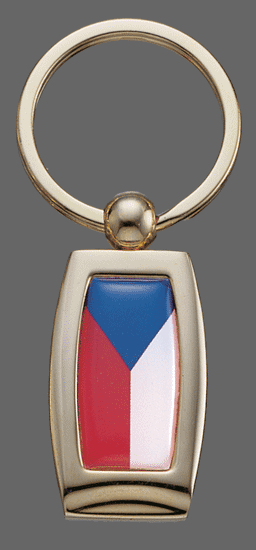 Czech Republic Key Chain