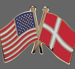 Denmark Friendship Pins