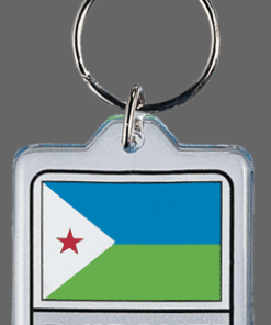 Djibouti Key Chain