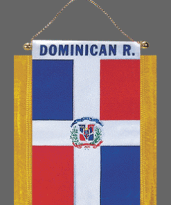 Dominican-Republic Mini Banner