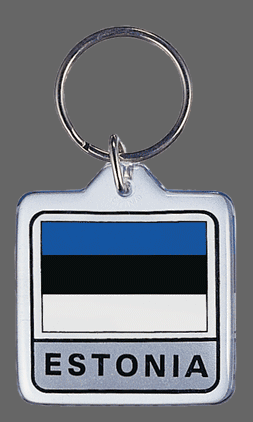 Estonia Key Chain
